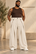 apricot pants model — Apricot pants are item for sale; other garments sold separately