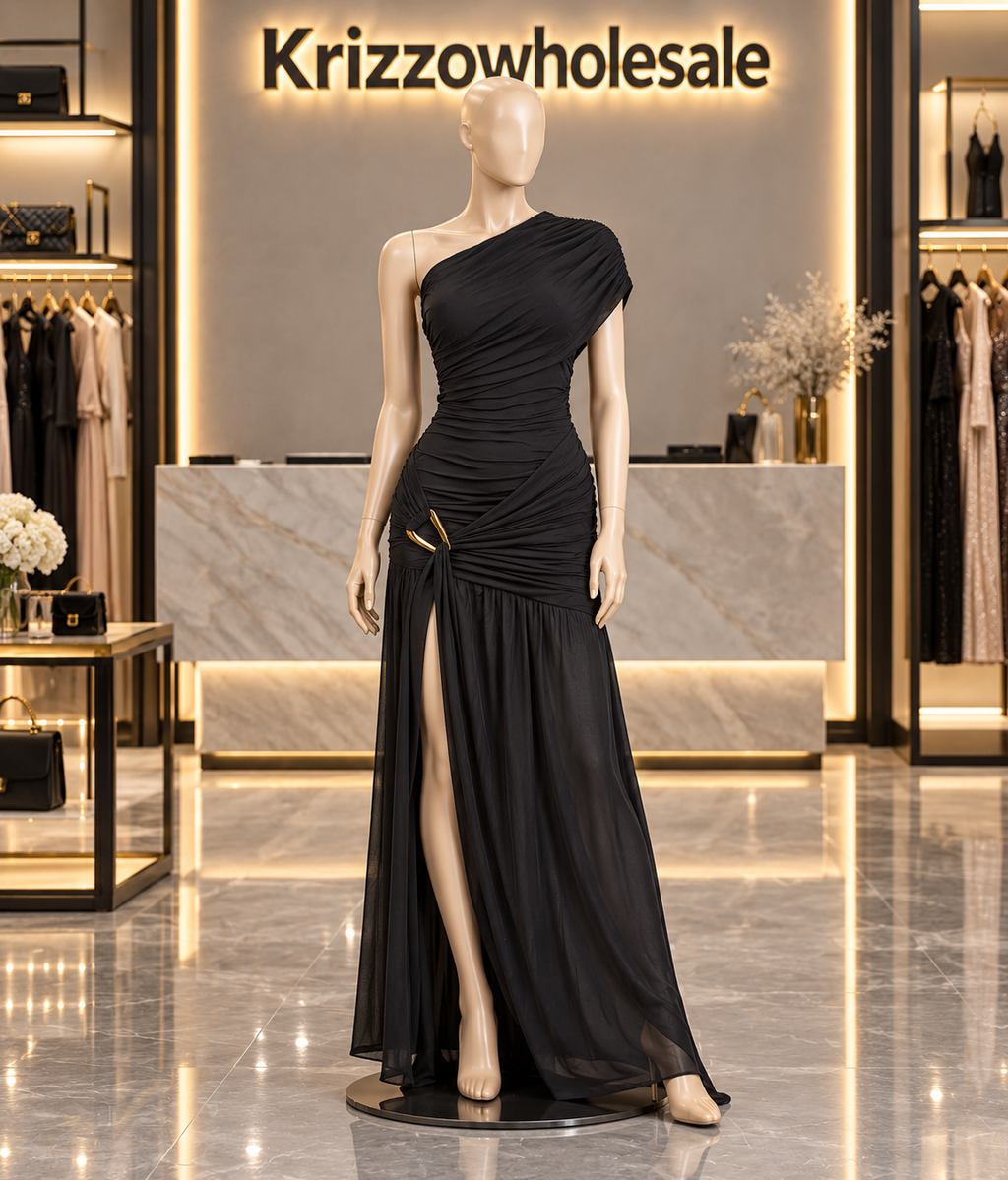 Krizzowholesale black mannequin dress view