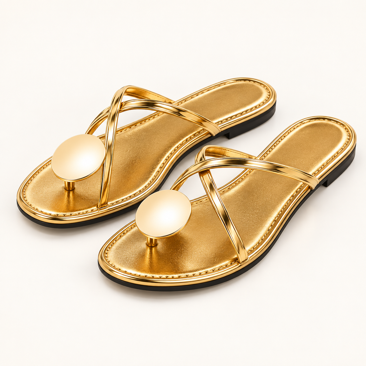 Krizzowholesale gold toe side view