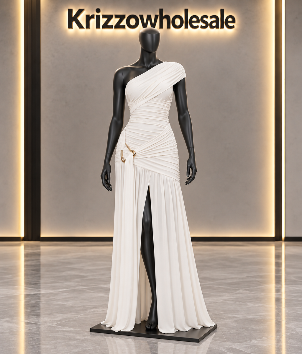 Krizzowholesale ivory mannequin dress view