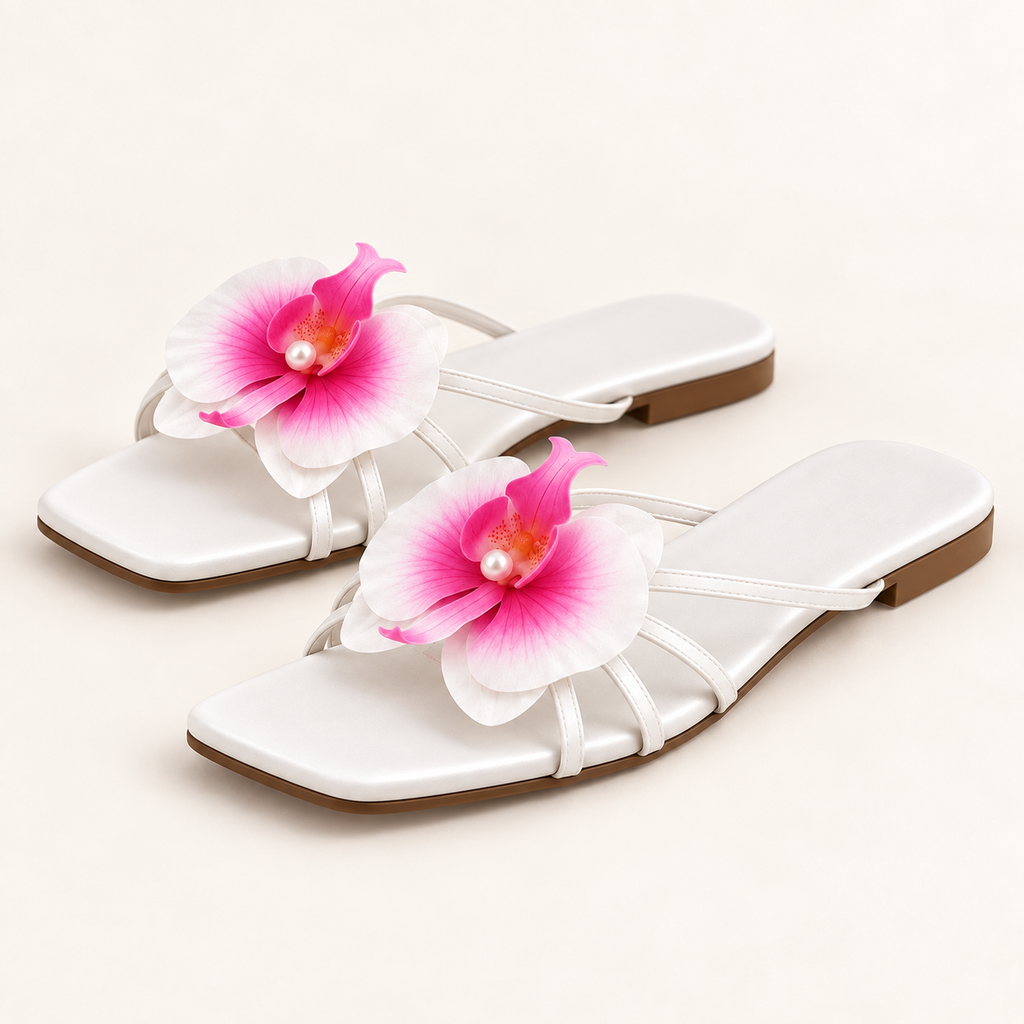 Krizzowholesale white orchid side view